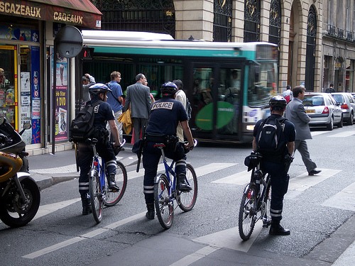 police in paris
